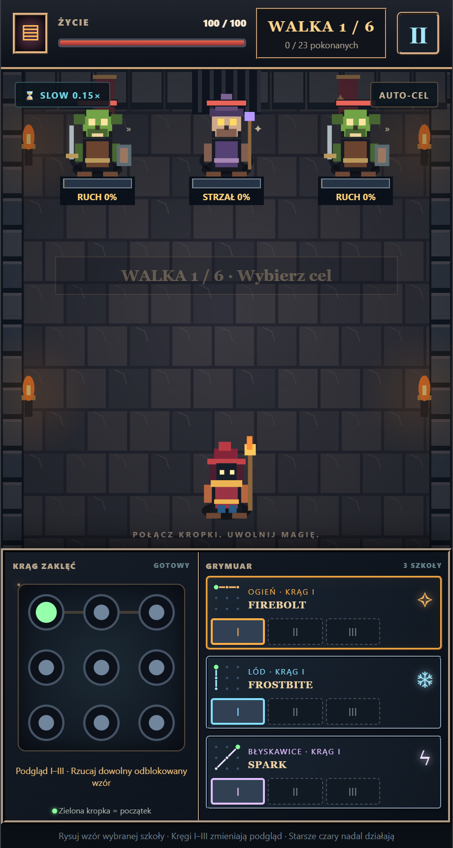 Podgląd areny Glyph Rush